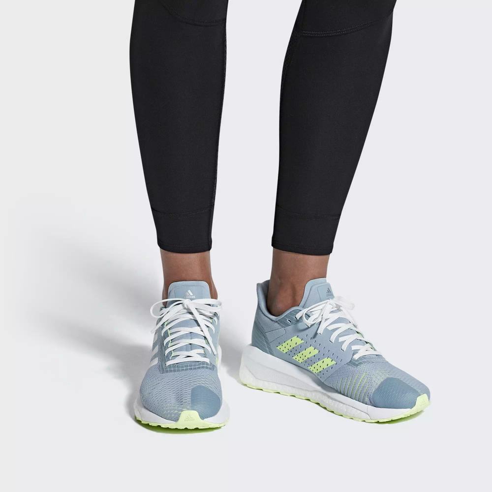 Adidas Solar Drive ST Tenis Para Correr Azules Para Mujer (MX-47081)